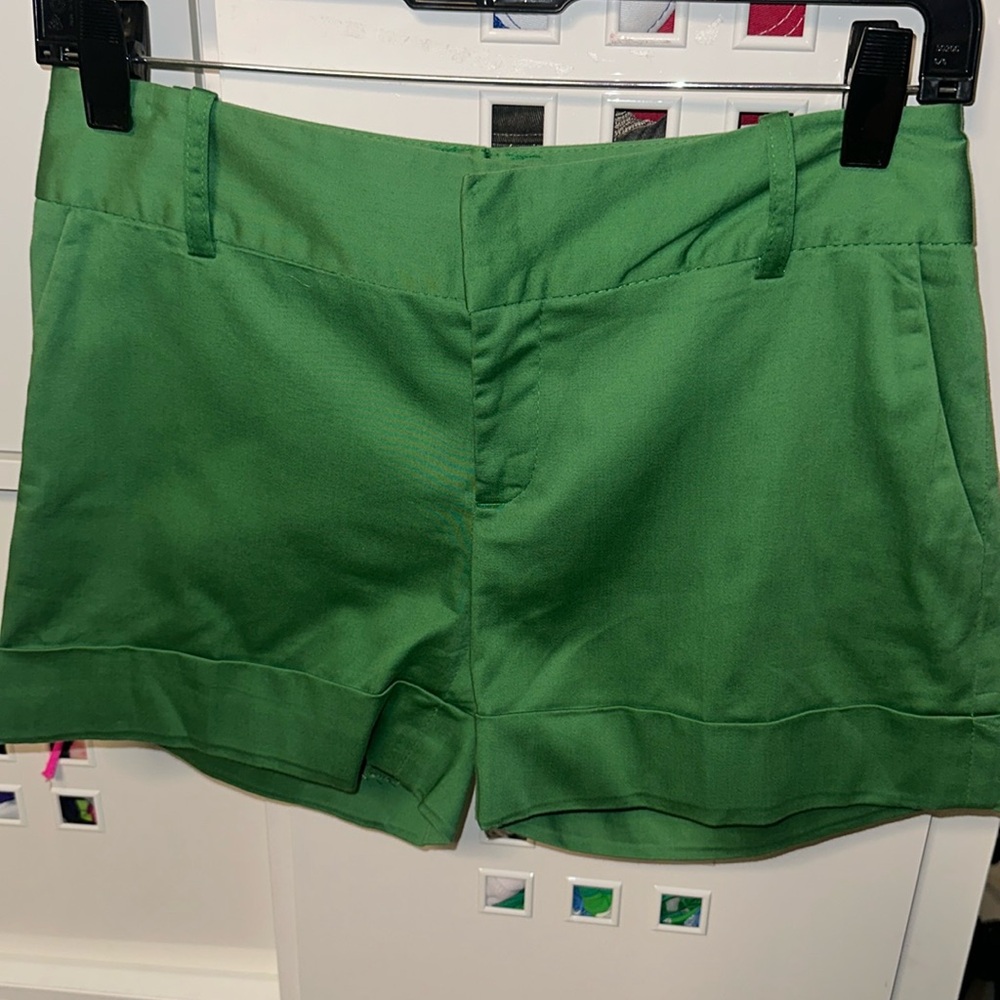 🚫SOLD🚫 Zara green basic shorts